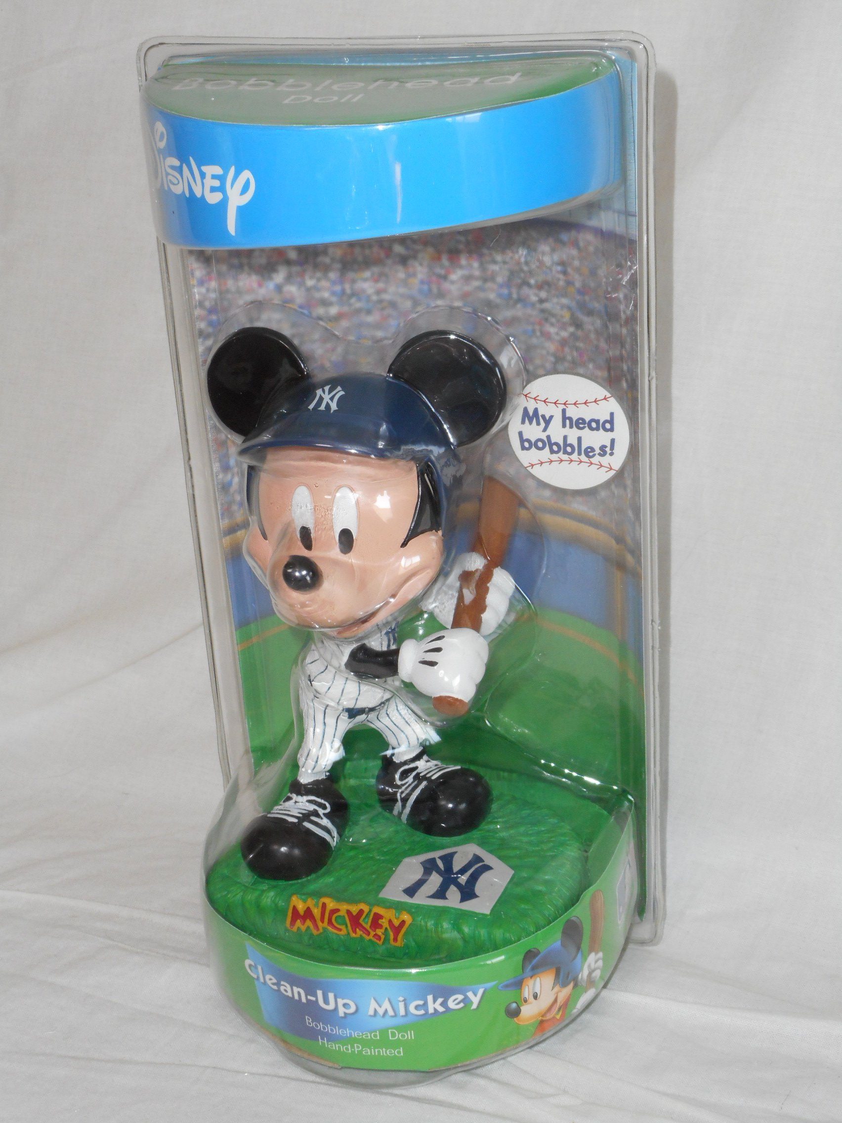 Amazon | Bobblehead Doll Clean-up Mickey ミッキーマウス首ふり人形
